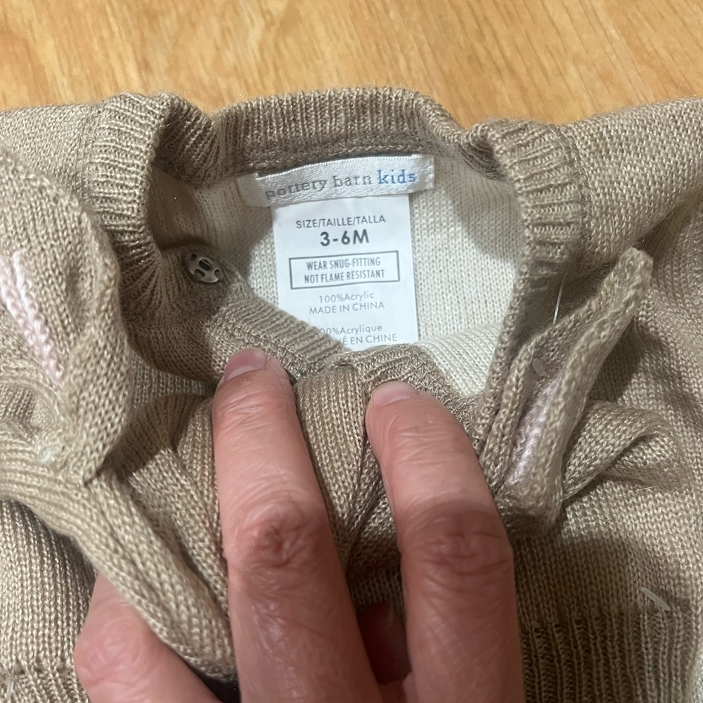 Pottery Barn Kids Deer outfit
